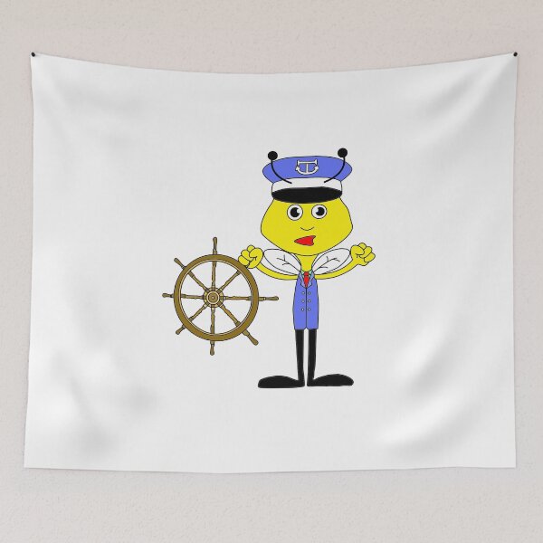 Item preview, Yacht Captain Yuri Bee designed and sold by Square Root of Squid.
