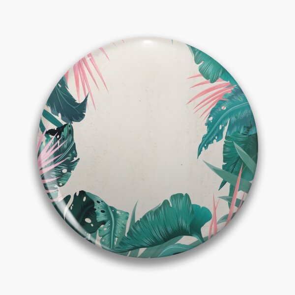 Item preview, Exotic Tropical Jungle Retro Vintage White Texture  designed and sold by HStudioPrints.