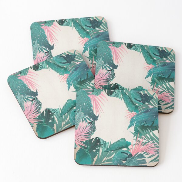 Item preview, Exotic Tropical Jungle Retro Vintage White Texture  designed and sold by HStudioPrints.