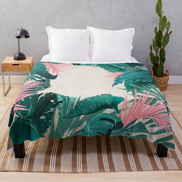 Item preview, Exotic Tropical Jungle Retro Vintage White Texture  designed and sold by HStudioPrints.