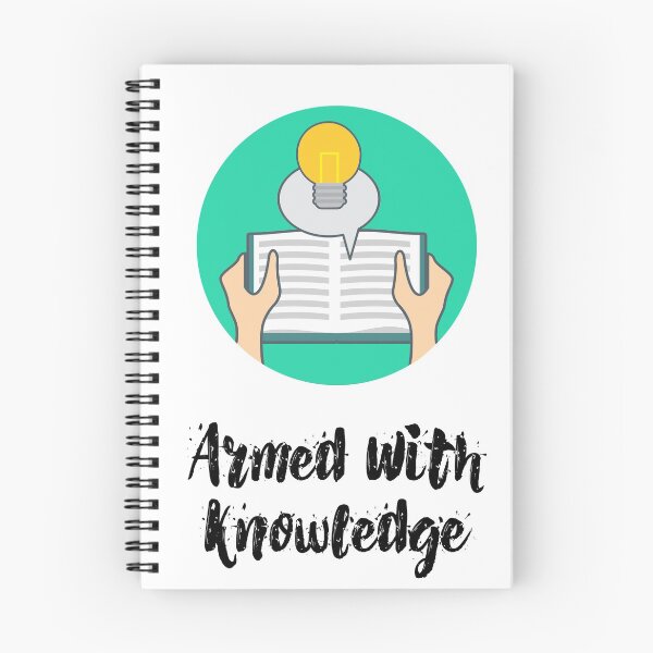 Item preview, Armed with Knowledge - Cool Design designed and sold by MoEndomey.