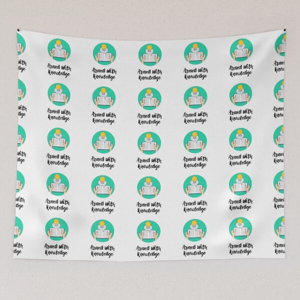 Item preview, Armed with Knowledge - Cool Design designed and sold by MoEndomey.