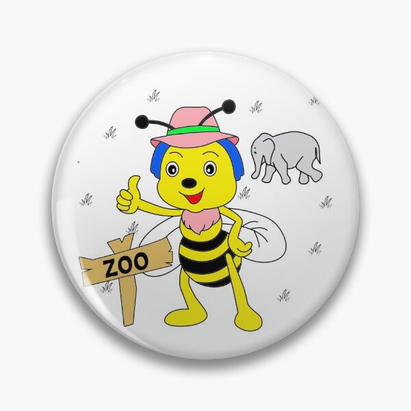 Item preview, Zoo Keeper Zoe Bee designed and sold by Square Root of Squid.