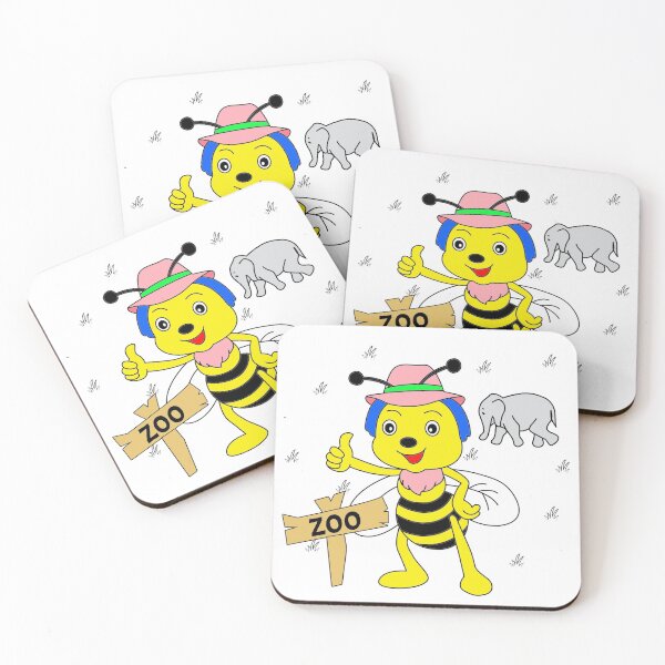 Item preview, Zoo Keeper Zoe Bee designed and sold by Square Root of Squid.