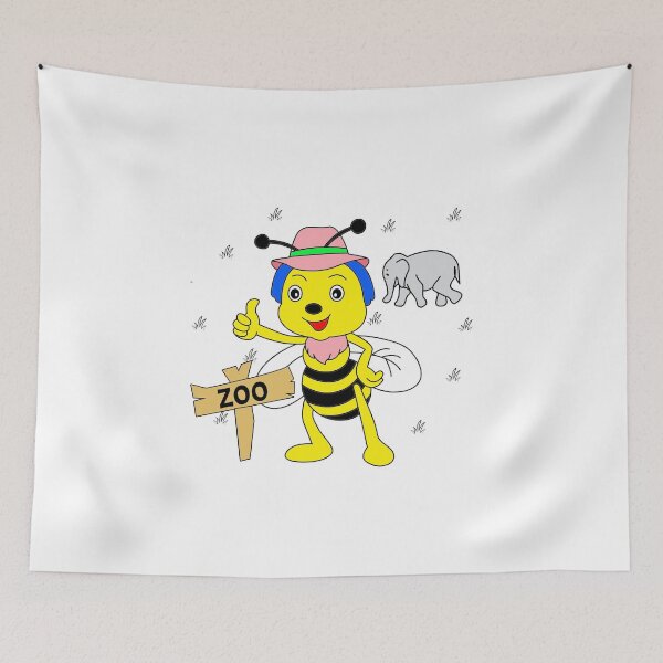 Item preview, Zoo Keeper Zoe Bee designed and sold by Square Root of Squid.