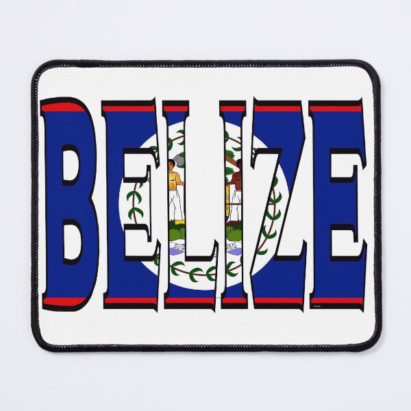 Item preview, Belize Font With Flag designed and sold by Havocgirl.