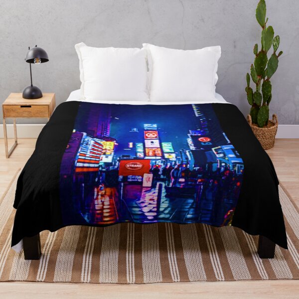Item preview, Modern neon city designed and sold by brendanre.