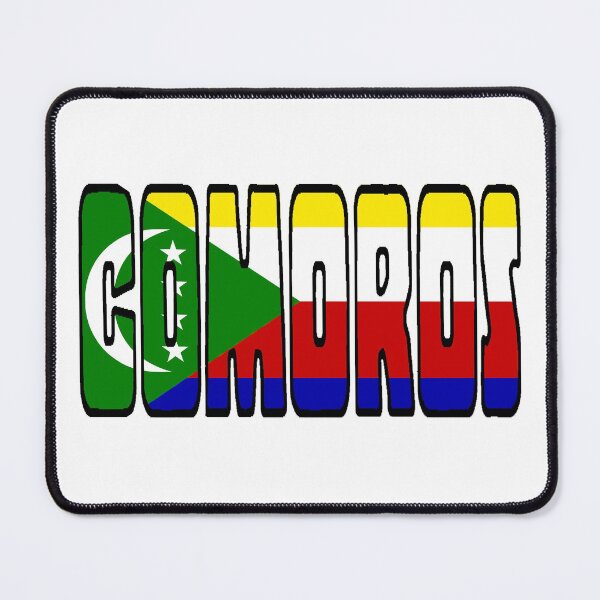Item preview, Comoros Font with Comorian Flag designed and sold by Havocgirl.