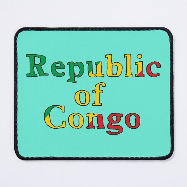 Item preview, Republic of the Congo Font with Congolese Flag designed and sold by Havocgirl.