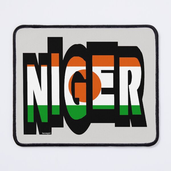 Item preview, Niger Font with Flag designed and sold by Havocgirl.