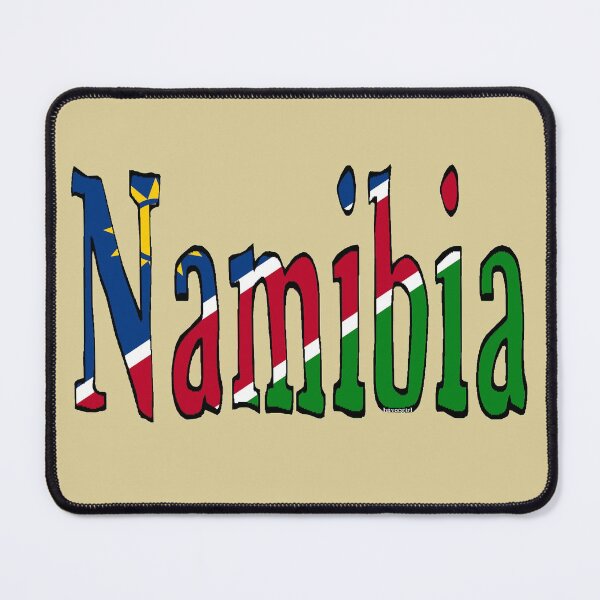 Item preview, Namibia Font with Namibian Flag designed and sold by Havocgirl.