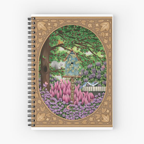 Item preview, Birdhouse Garden designed and sold by DMFFineArt.