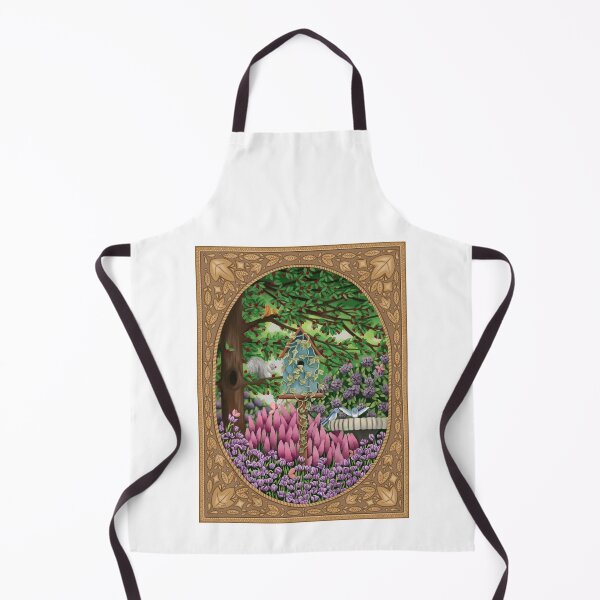 Item preview, Birdhouse Garden designed and sold by DMFFineArt.