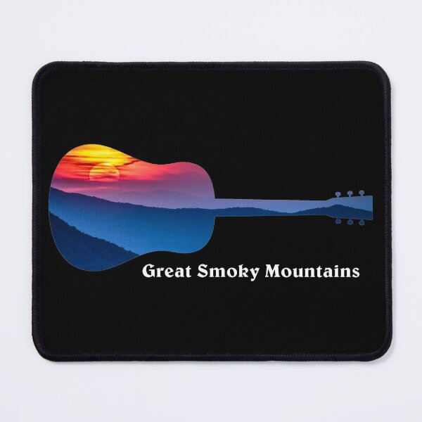 Item preview, Great Smoky Mountains Sunset Guitar designed and sold by Strings  Stan.