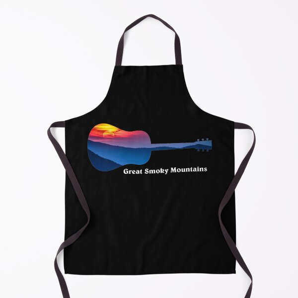 Item preview, Great Smoky Mountains Sunset Guitar designed and sold by Strings Stan.