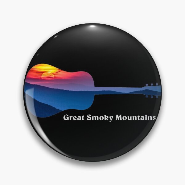 Item preview, Great Smoky Mountains Sunset Guitar designed and sold by Strings  Stan.