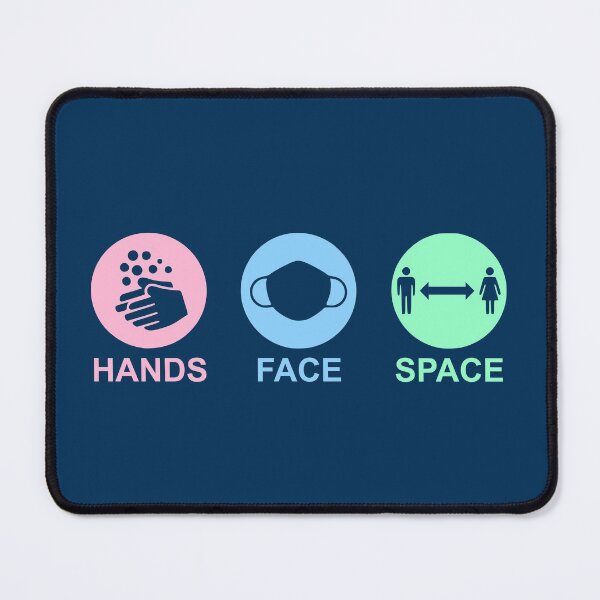 Item preview, HANDS FACE SPACE Coronavirus designed and sold by InfoCROM.