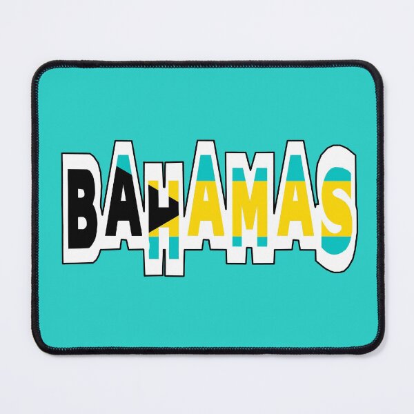 Item preview, Bahamas Font with Bahamian Flag designed and sold by Havocgirl.