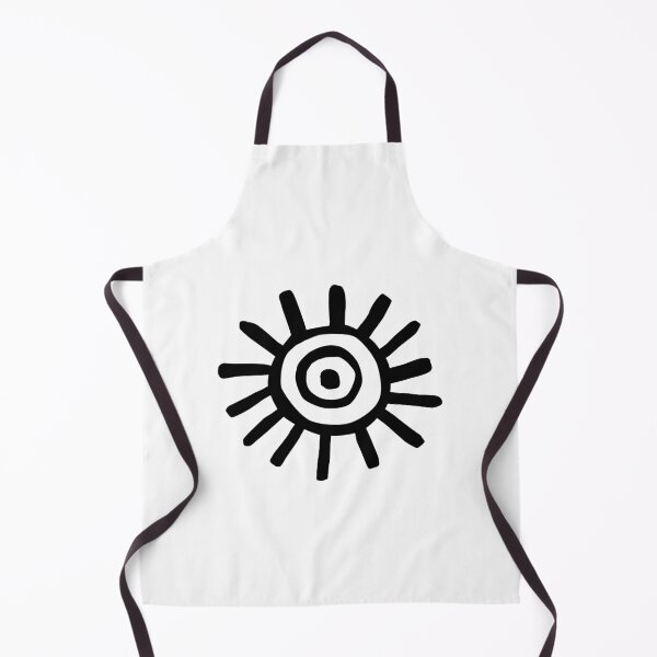 Item preview, Paleolithic Sun Symbol 2 Black designed and sold by Symbologee.