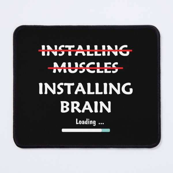 Item preview, installing muscles, installing brain . designed and sold by cubic-shop.