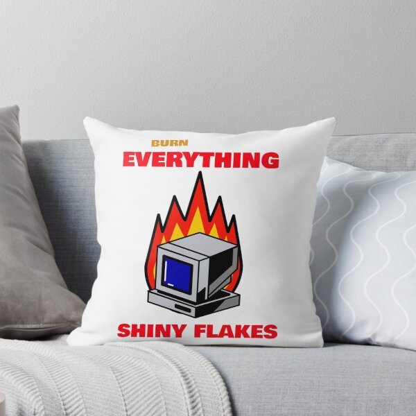 Item preview, Burn Everything, Shiny Flakes  designed and sold by mkzmerch.