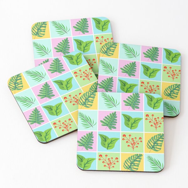 Item preview, Leaf and Berry Design in a Random Pattern designed and sold by TeeRayBee.