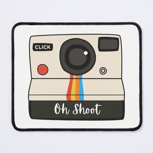 Item preview, Oh Shoot! | Film Camera Photo Minimal travel camera pun world map camera global designed and sold by brinikki.