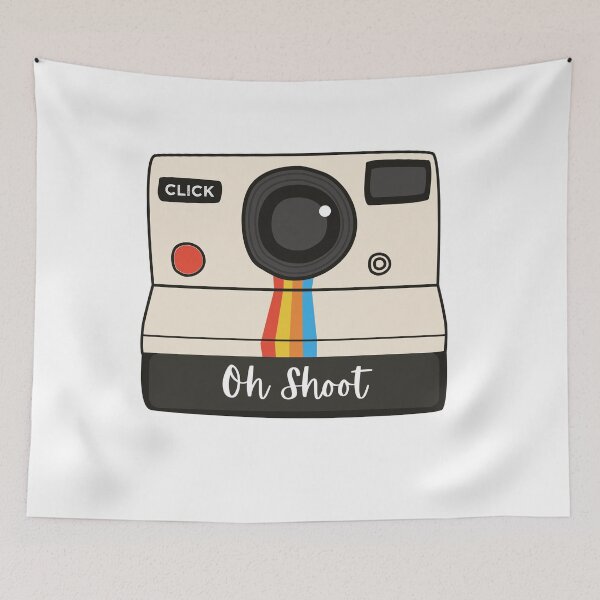 Item preview, Oh Shoot! | Film Camera Photo Minimal travel camera pun world map camera global designed and sold by brinikki.