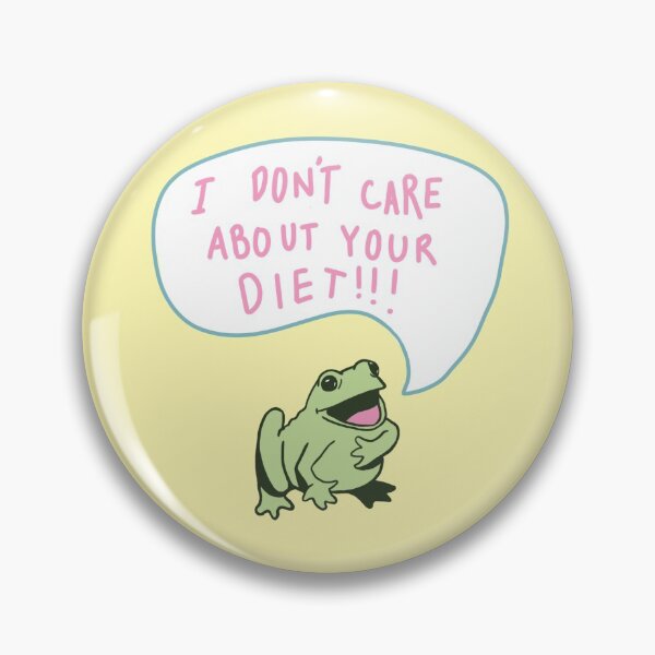 Item preview, i don't care about your diet! designed and sold by charley-ann.