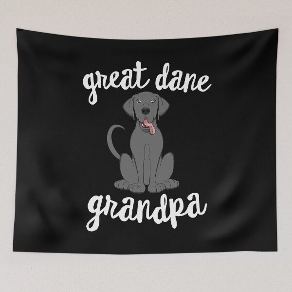 Item preview, Blue Great Dane Grandpa Pawpa Dog Grandparents Grand Paw designed and sold by 14thFloor.