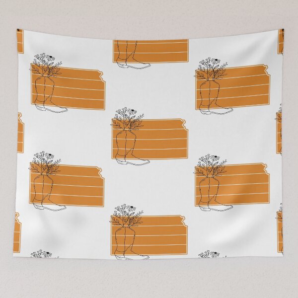 Item preview, Boots and wild flowers  designed and sold by KristenRising.