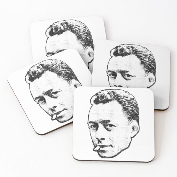 Artikelvorschau, Albert Camus T-ShirtAlbert Camus _ Retro Style Faded Fan Design entworfen und verkauft von CooDide.