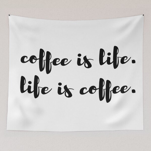 Item preview, Coffee is Life, Life is Coffee for Coffee Lovers and Coffee Addicts designed and sold by SoLarghi.