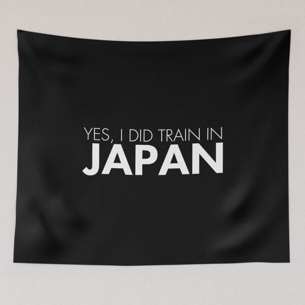 Item preview, Yes, I did train in Japan (White) designed and sold by cassiarose.