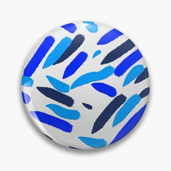 Item preview, Blue Shades Waves Colorful Oil Paint Abstract Art Pattern designed and sold by hopecope.
