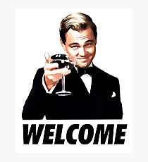 The Great Gatsby Leonardo Di Caprio Photographic Print