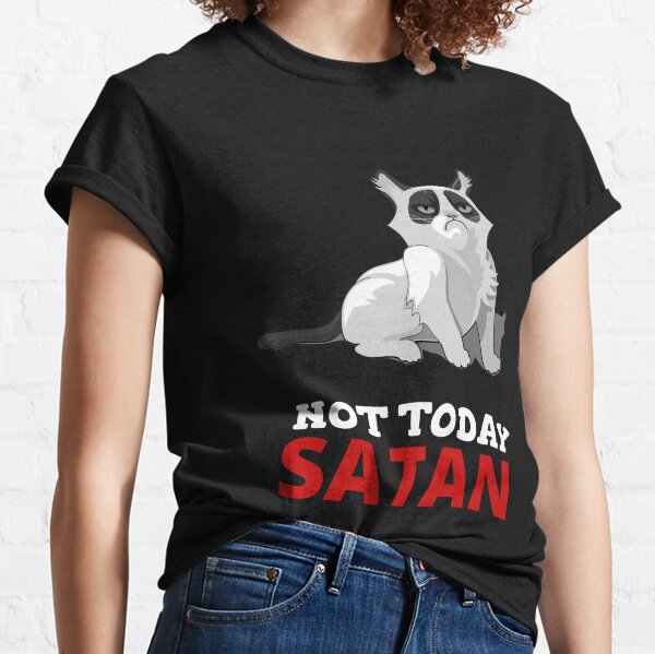 Not Today Satan Custom Tank Top XS XL I Can't Even, Antisocial Shirt,  Sarcastic Shirt, Exercise Tank Top, Gym Shirt, Workout Shirt -  Finland