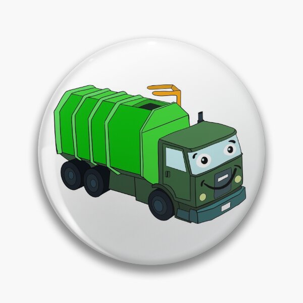 Item preview, Happy Trash Truck designed and sold by EmyBeeDesigns.