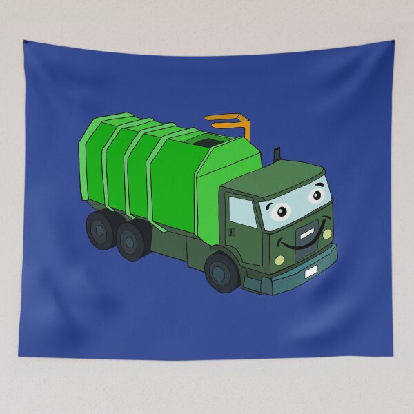 Item preview, Happy Trash Truck designed and sold by EmyBeeDesigns.