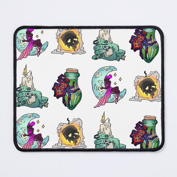 Item preview, Zombiecandle, Moonwitch, Vile Spider, Skullcandle designed and sold by ABIllustrative.
