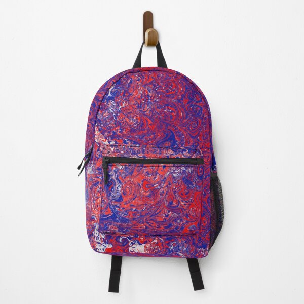 Item preview, Balinese Goddess Abstract - Red Blue White Palette designed and sold by hannyhoney.
