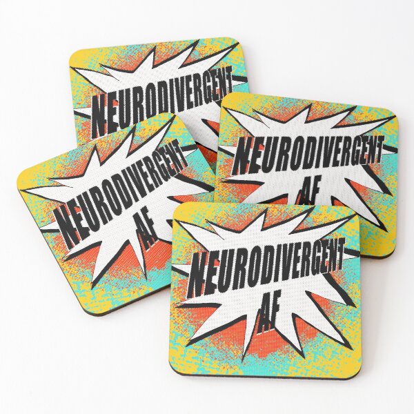 Item preview, Neurodivergent AF  designed and sold by Winebelly.