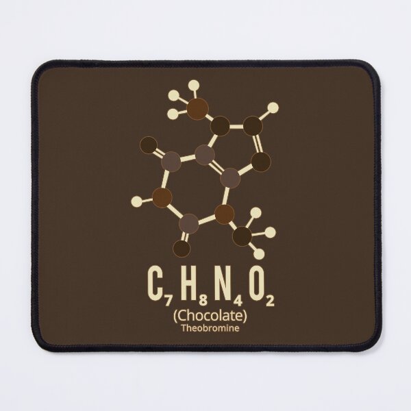 Item preview, Chocolate molecule (Theobromine) designed and sold by mensijazavcevic.