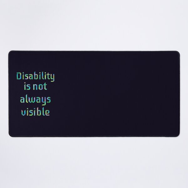 Item preview, Disability is not Always Visible  designed and sold by Amanda1775.