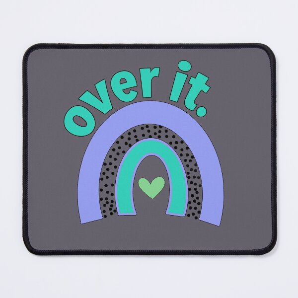 Item preview, Over it - Sarcastic Rainbow designed and sold by NadyaCC.