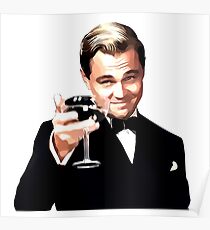 Der große Gatsby Leonardo Di Caprio Poster