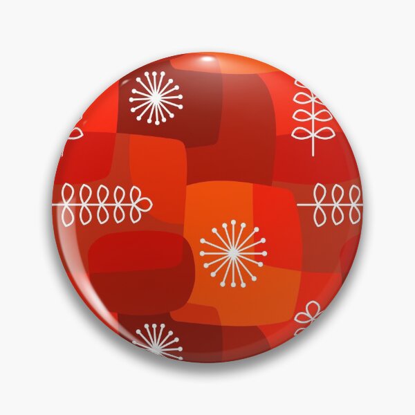 Item preview, Vintage look print in oranges designed and sold by MHen.