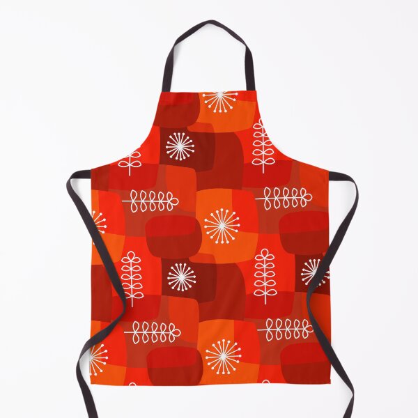 Item preview, Vintage look print in oranges designed and sold by MHen.