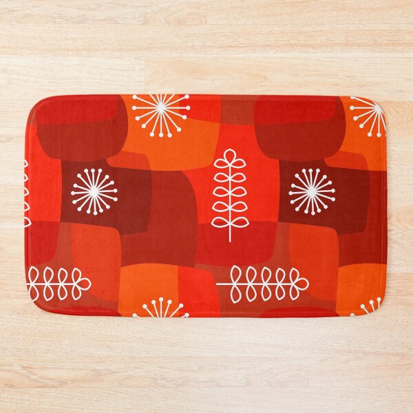 Item preview, Vintage look print in oranges designed and sold by MHen.