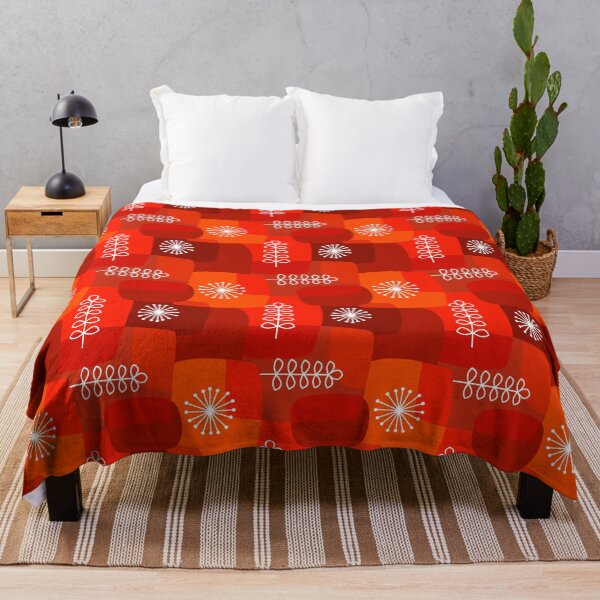 Item preview, Vintage look print in oranges designed and sold by MHen.